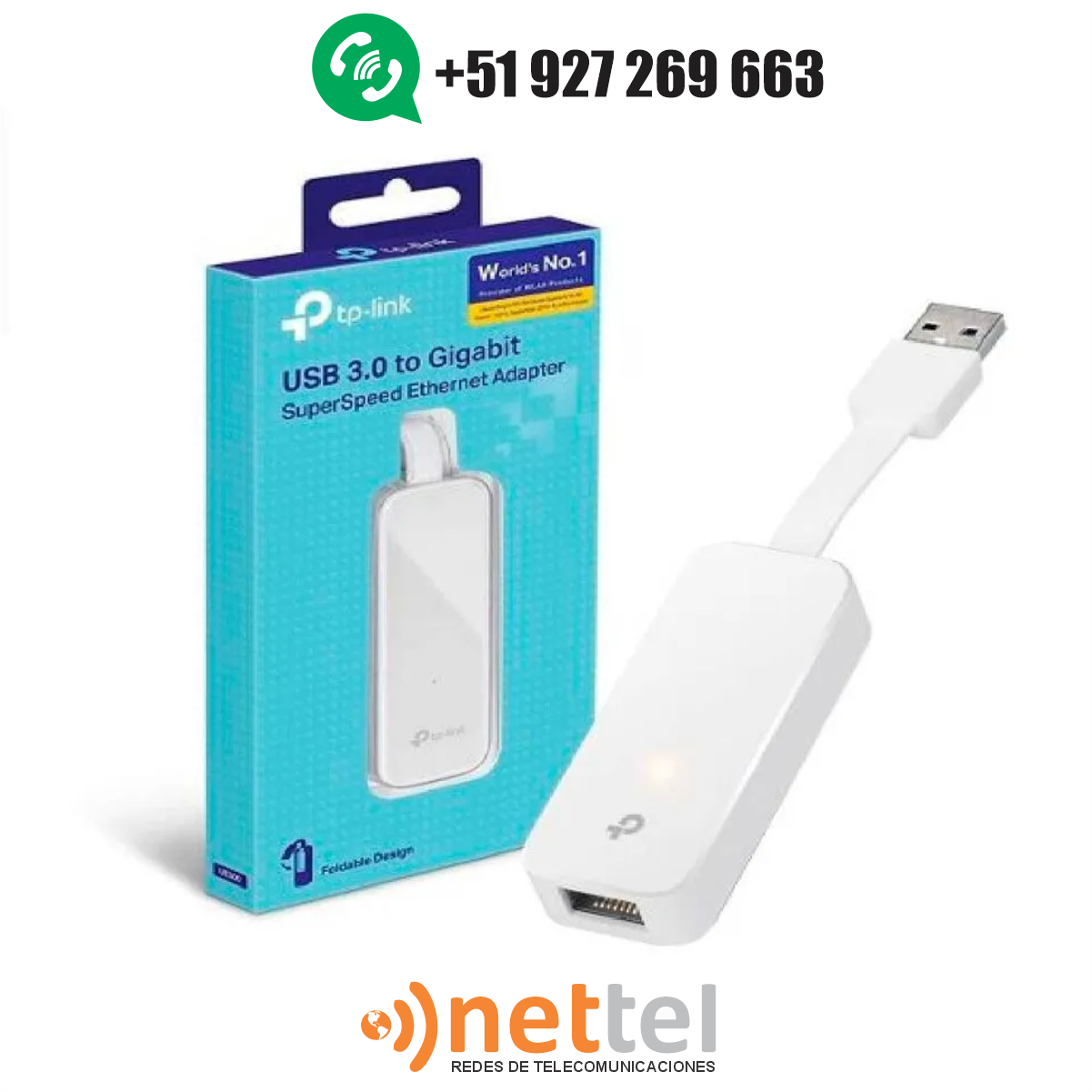 ADAPTADOR USB A ETHERNET